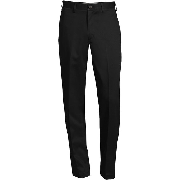 NWT LANDS' END MEN'S TRADITIONAL FIT NO IRON CHINO PANTS BLACK 31, 44 - Picture 5 of 11